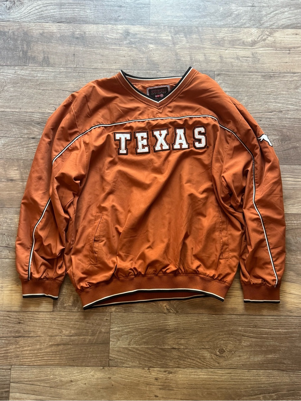 Men’s Texas Longhorns Colosseum Pullover Jacket Size XL